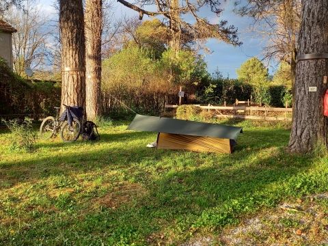 emplacement pour tente en camping 3 étoiles