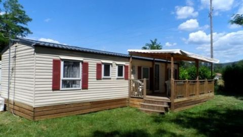 Location Mobil home 8 personnes - 4 chambres Les vans